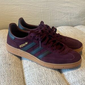 Adidas Spezial Maroon and Gum Men's Sneakers